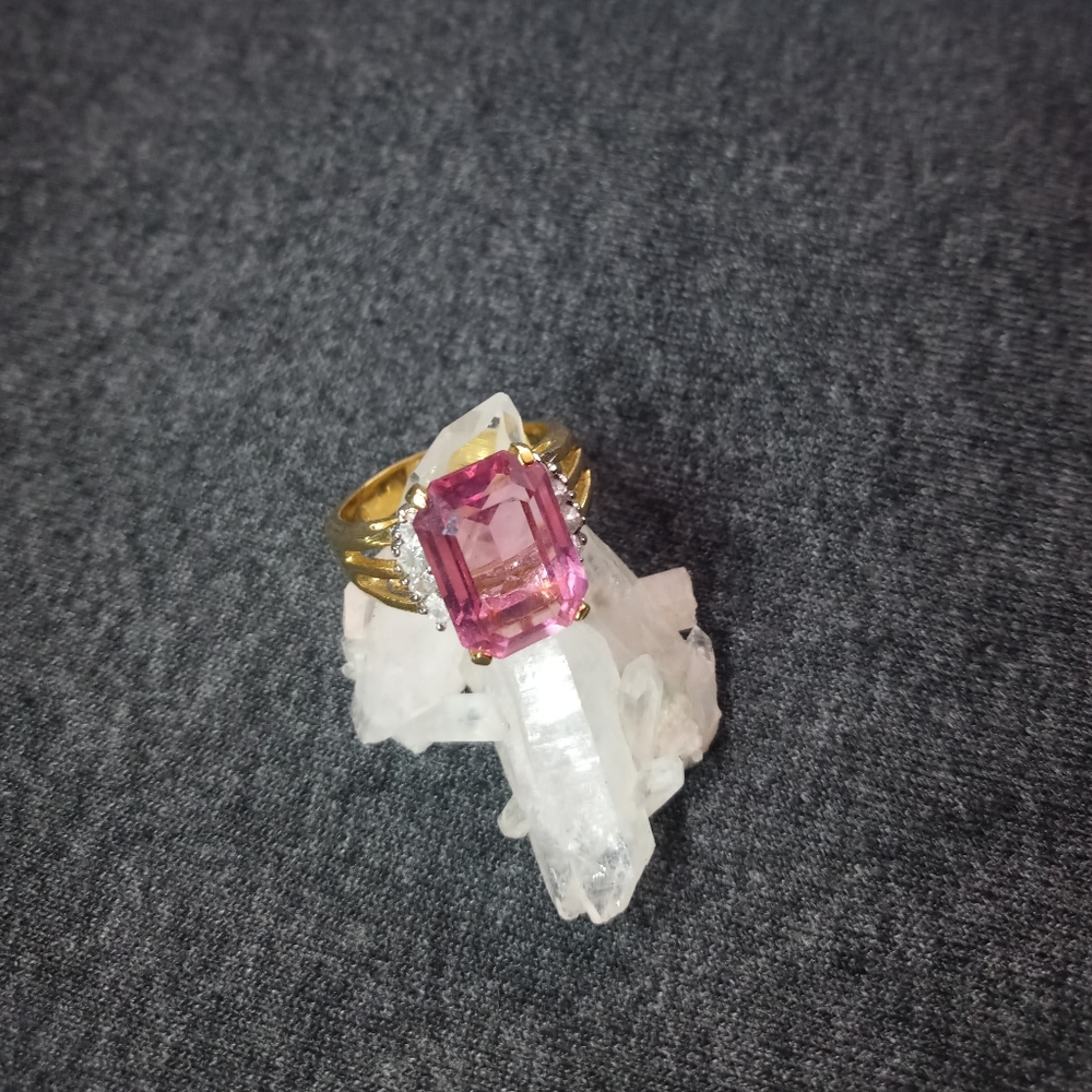 pink diamond ring